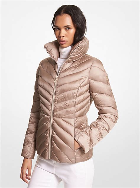 michael kors mens quilted nylon puffer coat|Michael Kors puffer jacket men's.